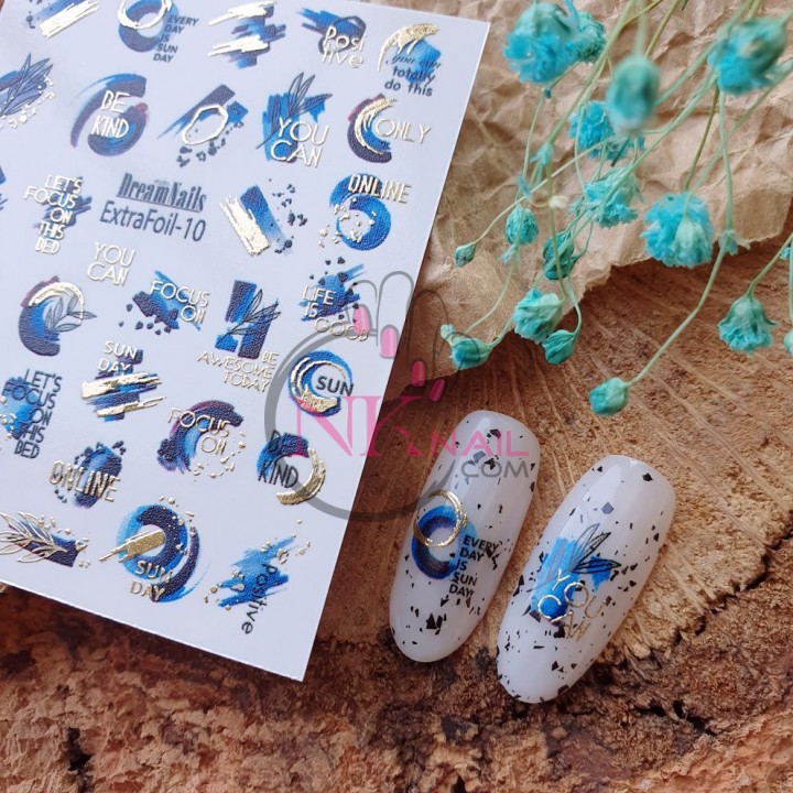 Слайдер Dream Nails EF-10 золото